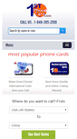 Mobile Screenshot of 1stphonecard.com